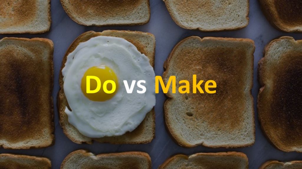 Разница между Do и Make