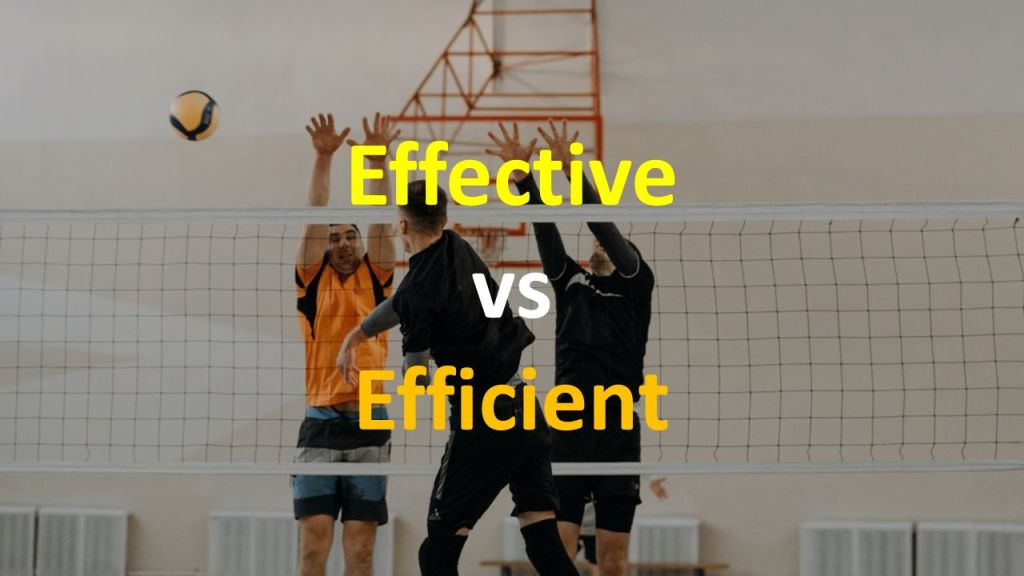 Разница между Effective и Efficient
