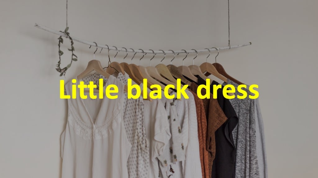 Черное маленькое платье… ой! Маленькое черное платье!