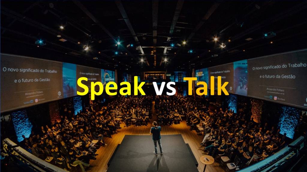 Разница между глаголами Speak и Talk